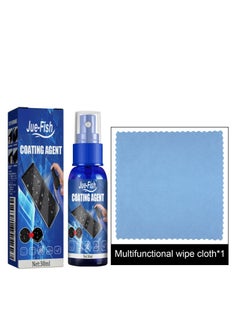 JUE-FISH Coating Agent For Phone, Screen Cleaner Spray And Microfiber Cloth, TV, Laptop And Computer Screen Cleaner, Great For Phone, Camera Lenses, Ipad, iPhone, MacBook Screen Cleaner, Streak And Odor Free  - Image 5