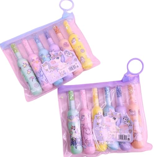 Bhavya Optic® Uni-Corn Theme Highlighter Markers,Colorful Markers,Multicolor - Image 2