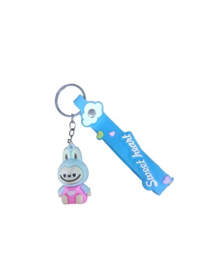 Generic Labobo Game Keychain, Cute 3D Plastic Keychain, Cartoon Design 