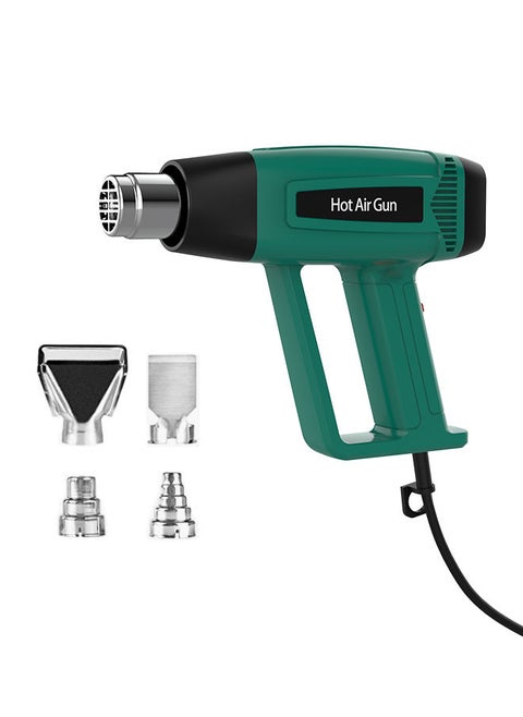 Corded Heat Gun, with 2 Temperature Settings, Ideal for Paint Stripping, car film & Adhesives, Hot Air Gun 2000W