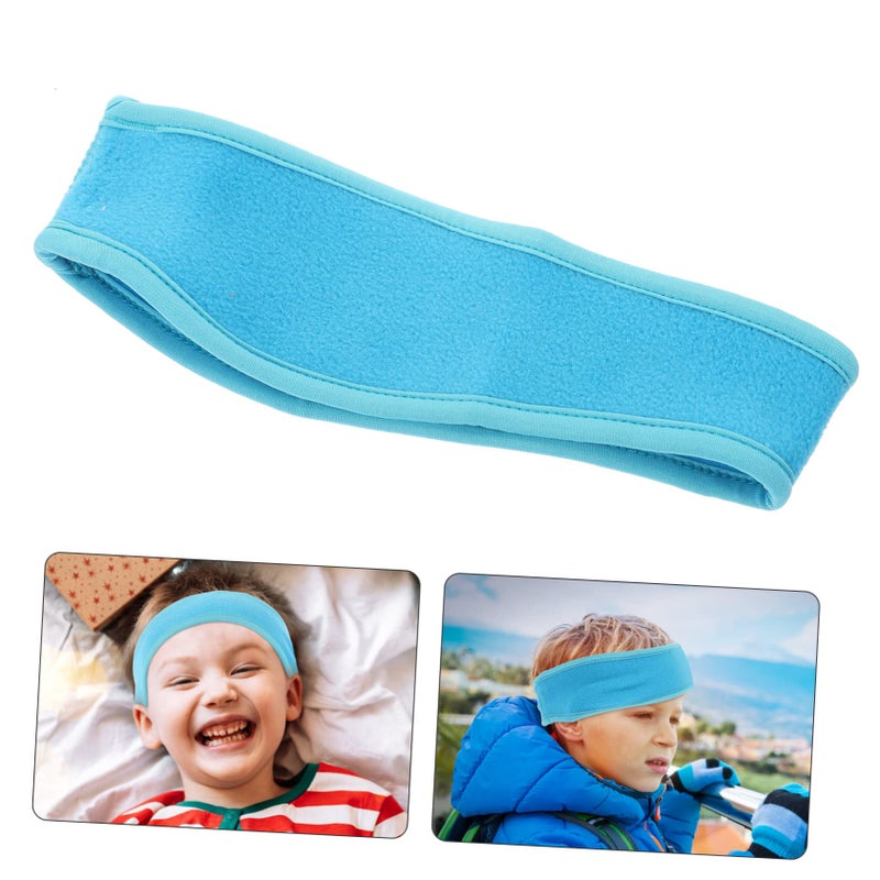 Soft Fleece Headbands For Kids Warm Windproof For Outdoor Sports Hiking Cycling - Image 3