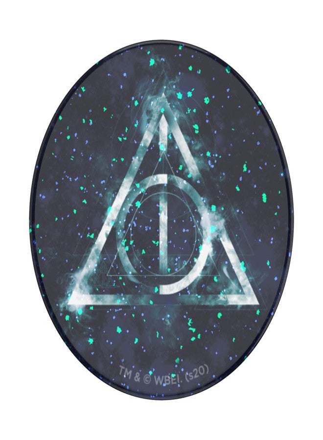PopSockets Phone Grip with Expanding Kickstand, Adhesive Grip - Glitter Deathly Hallows - Image 5