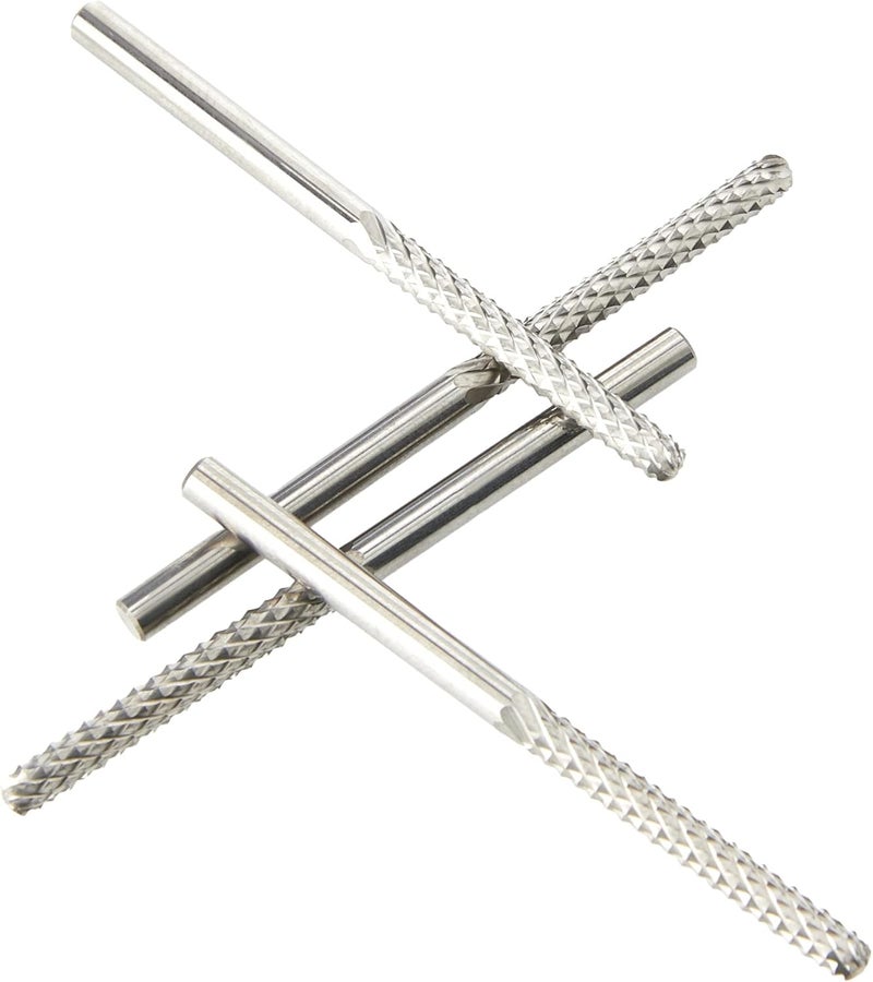 Rotozip Roto Zip TC4 1/8-Inch Tile-Cutting Carbide Zip Bits, 4-Pack, Silver - Image 1