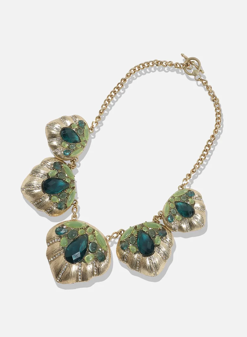 سوهي قلادة مصممة بأحجار متعددة الألوان