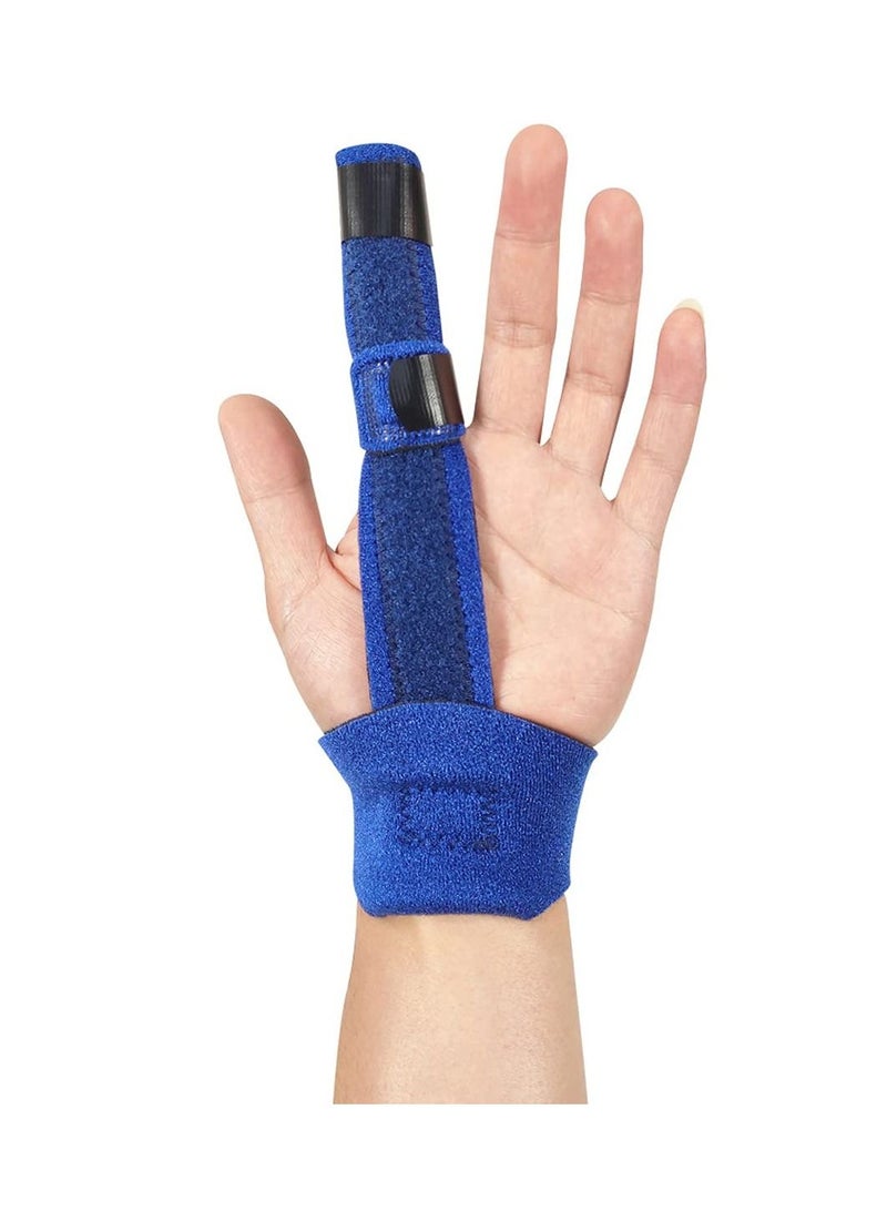 Excefore 2 Pcs Finger Straightener Adjustable Finger Extension Splint Finger Brace Finger Splint - Image 2