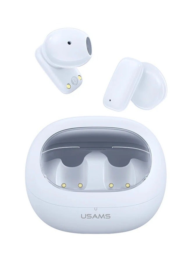 Usams TWS Earbuds Bluetooth-compatible 5.3 Semi in Ear Headphone Stereo Sound 5H Playing Time - Image 1