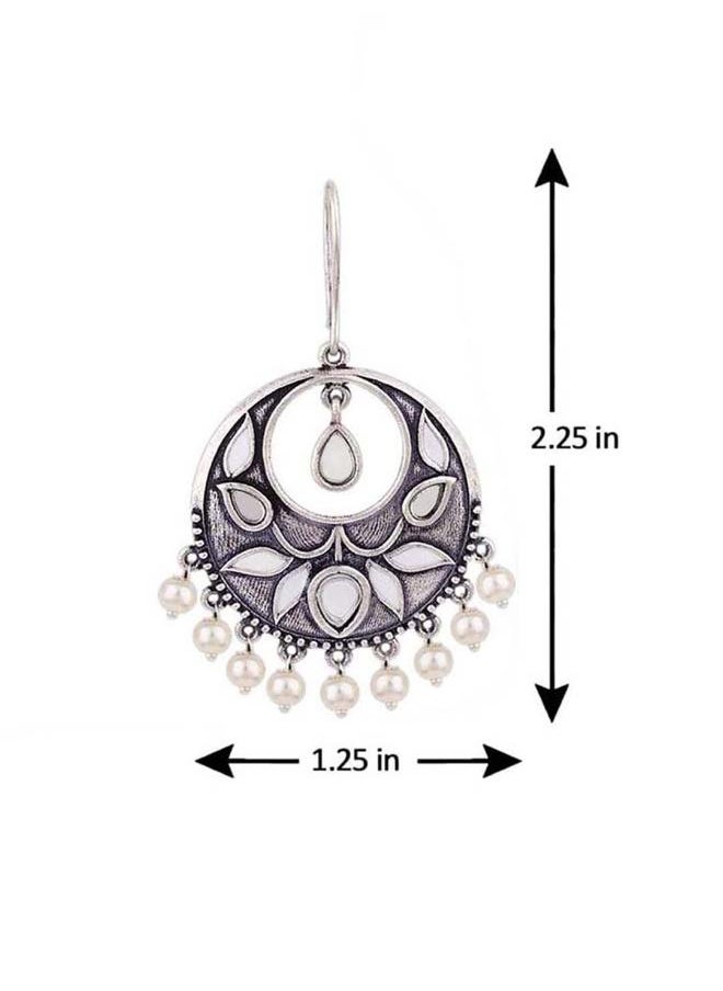 VOYLLA - Amaira Ethnic Hoop Earrings - Image 1