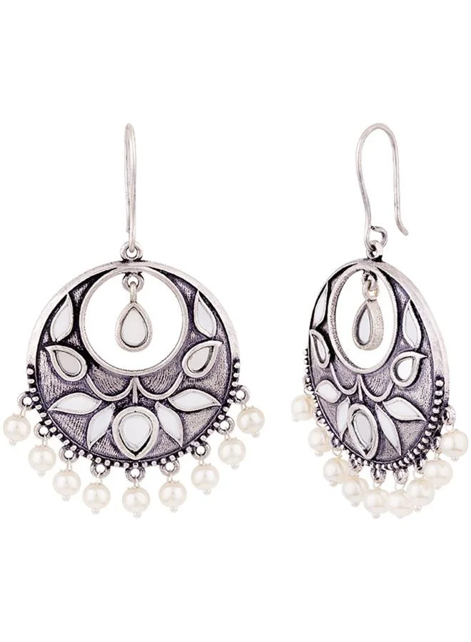 VOYLLA Amaira Ethnic Hoop Earrings