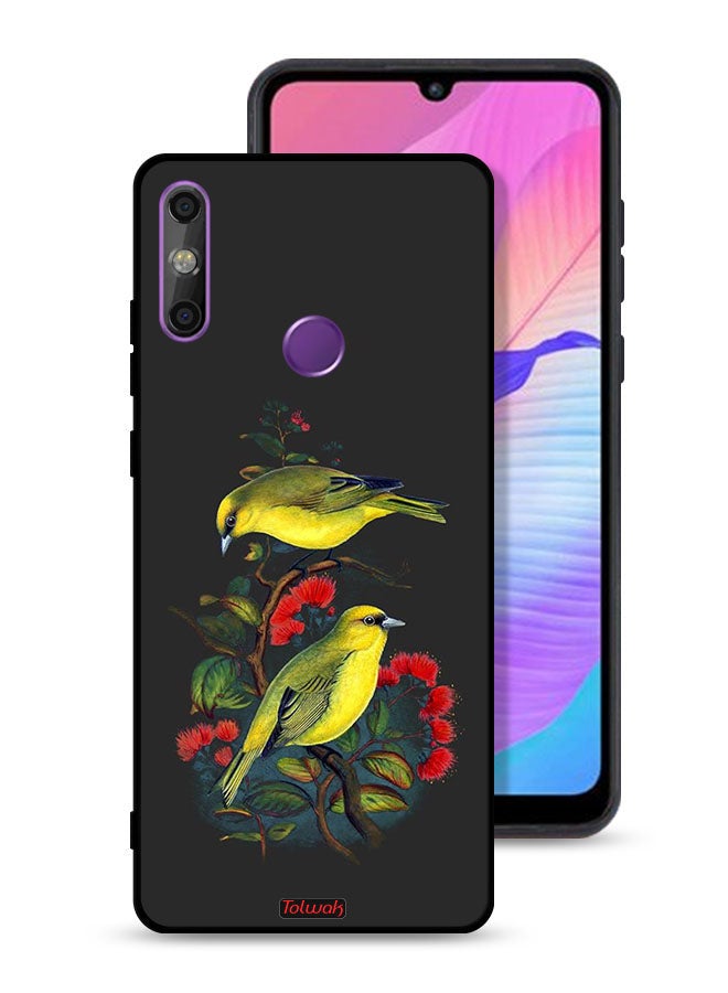 Tolwak Huawei Enjoy 20e Protective Case Cover Birds - Image 1