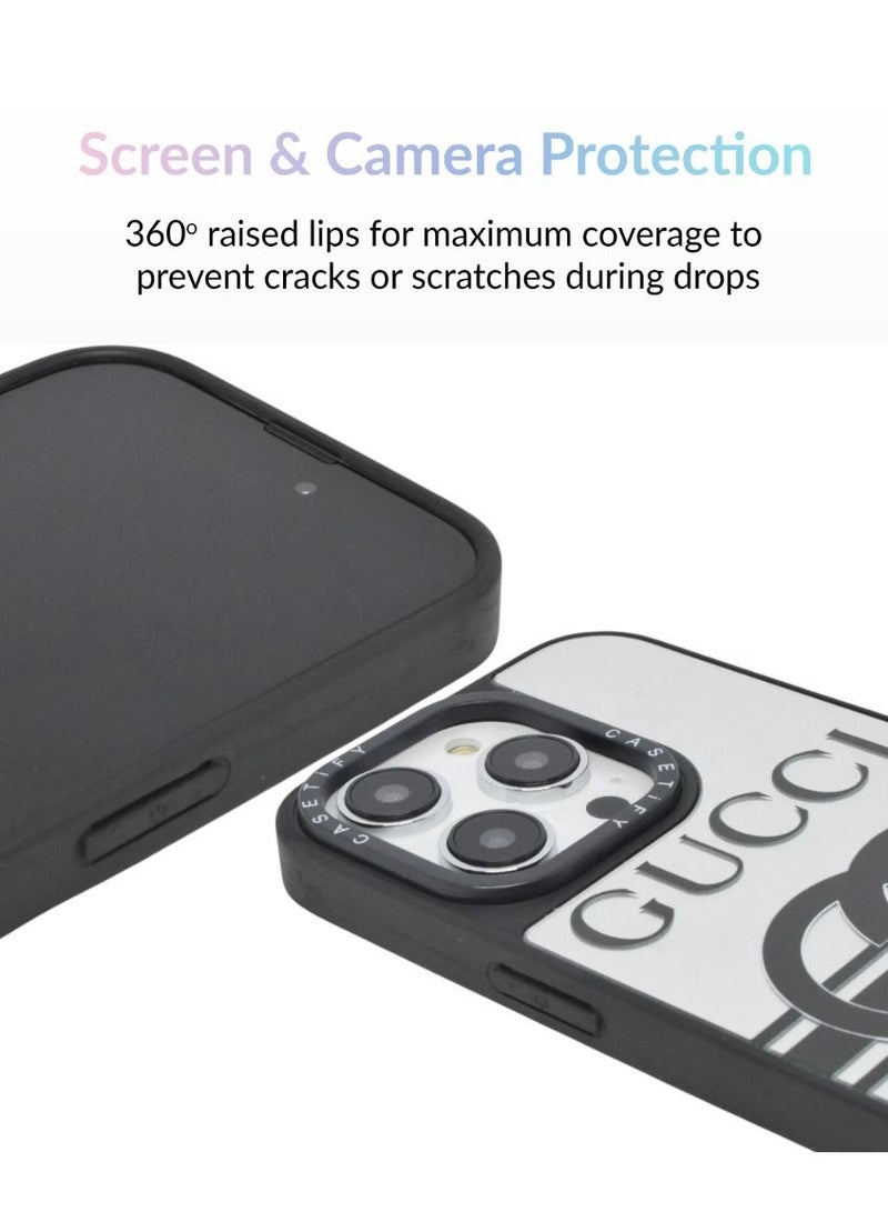 Casetify iPhone 13 Pro Cover 6.1 inch Hard Anti-Explosion Back Ultra Thin Anti-Scratch and Anti-Drop Case - Image 3