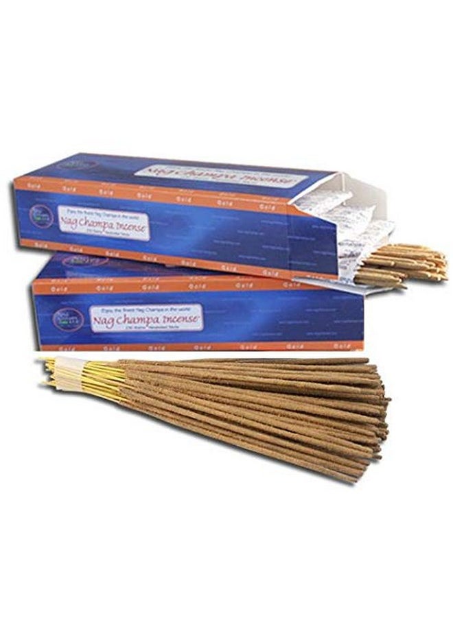 Nag Champa Spa Collection - Nag Champa Gold Incense- Bulk 500 Sticks Pack (2 X 250 Stick Boxes) - Image 1