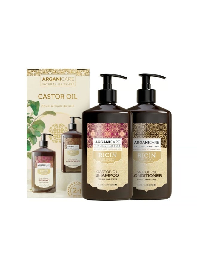 Arganicare Castor Oil Ritual Duo Box - Image 1