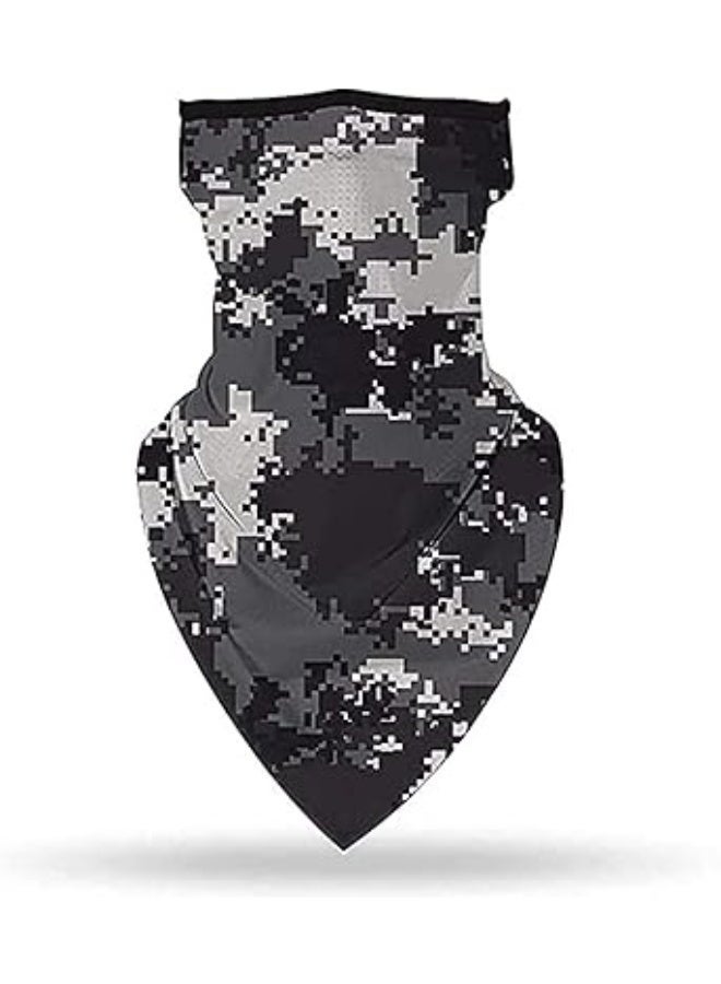 Bandana Face Mask Cycling Mask Camouflage Design Sun UV Protection With Ear Loops Washable Wind Motorcycle Mask Suitable for Dust Mask Outdoors Sports for Men Women and Teens, One Size - Image 5