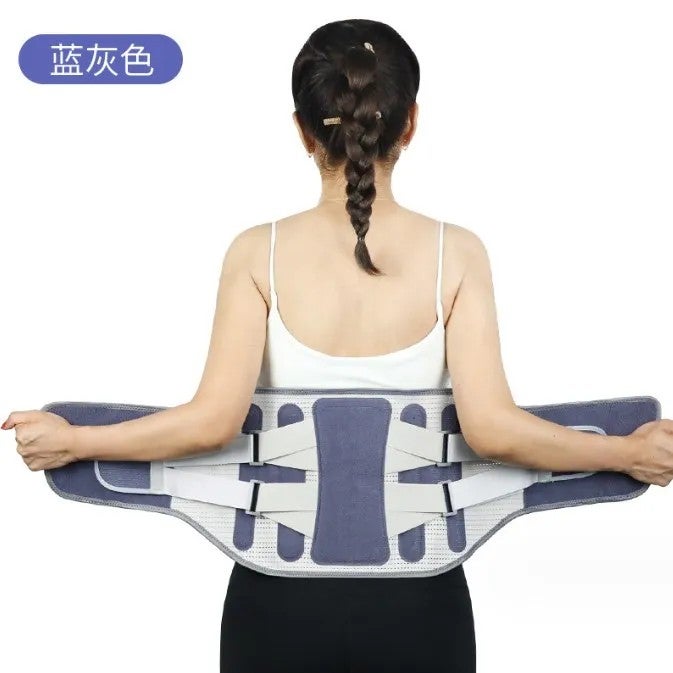 Bluejw New Design Back Support Waist Trainer Brace - Orthopedic Lumbar Support Belt & Waist Trimmer - Spine Pain Relief & Posture Corrector - Image 1