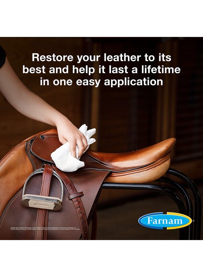 Farnam Leather New EasyPolishing Glycerine Saddle Soap And Leather Saddle Cleaner, Protects And Preserves Leather, Cleans, Conditions And Polishes, 64 Oz. - Image 2