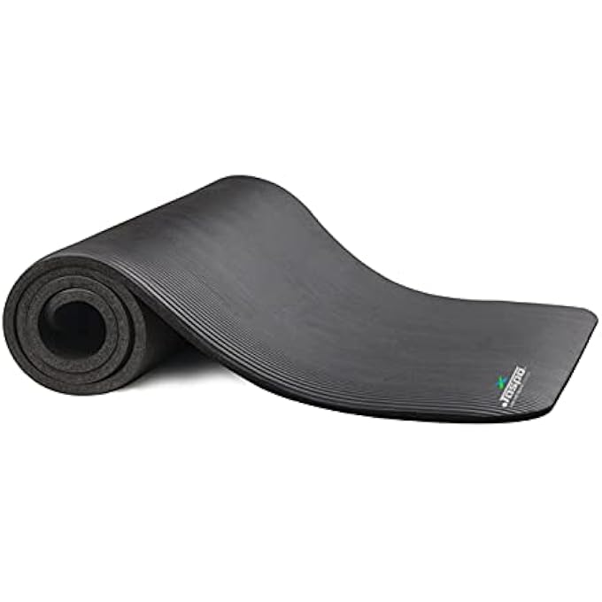 Elysium Yoga Mat 10Mm Cyan-Black - Image 4
