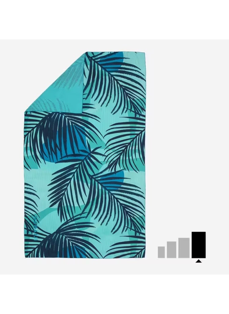 NABAIJI Swimming microfibre towel size XL 110 x 175 cm - printed stripes  - Image 1