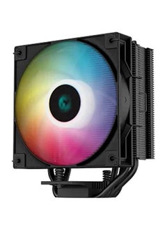 DEEPCOOL AG400 BK ARGB Single Tower 120mm CPU Cooler, 2000 RPM Fan Speed, 75.89 CFM Airflow, ARGB LED, 3.36W Power, ≤31.6 DB(A) Fan Noise, LGA1700/1200/AM5/AM4 Black | R-AG400-BKANMC-G-2  - Image 3