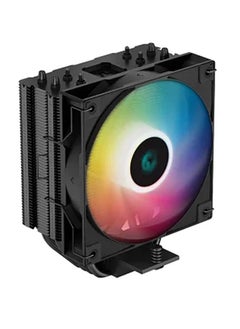 DEEPCOOL AG400 BK ARGB Single Tower 120mm CPU Cooler, 2000 RPM Fan Speed, 75.89 CFM Airflow, ARGB LED, 3.36W Power, ≤31.6 DB(A) Fan Noise, LGA1700/1200/AM5/AM4 Black | R-AG400-BKANMC-G-2  - Image 2