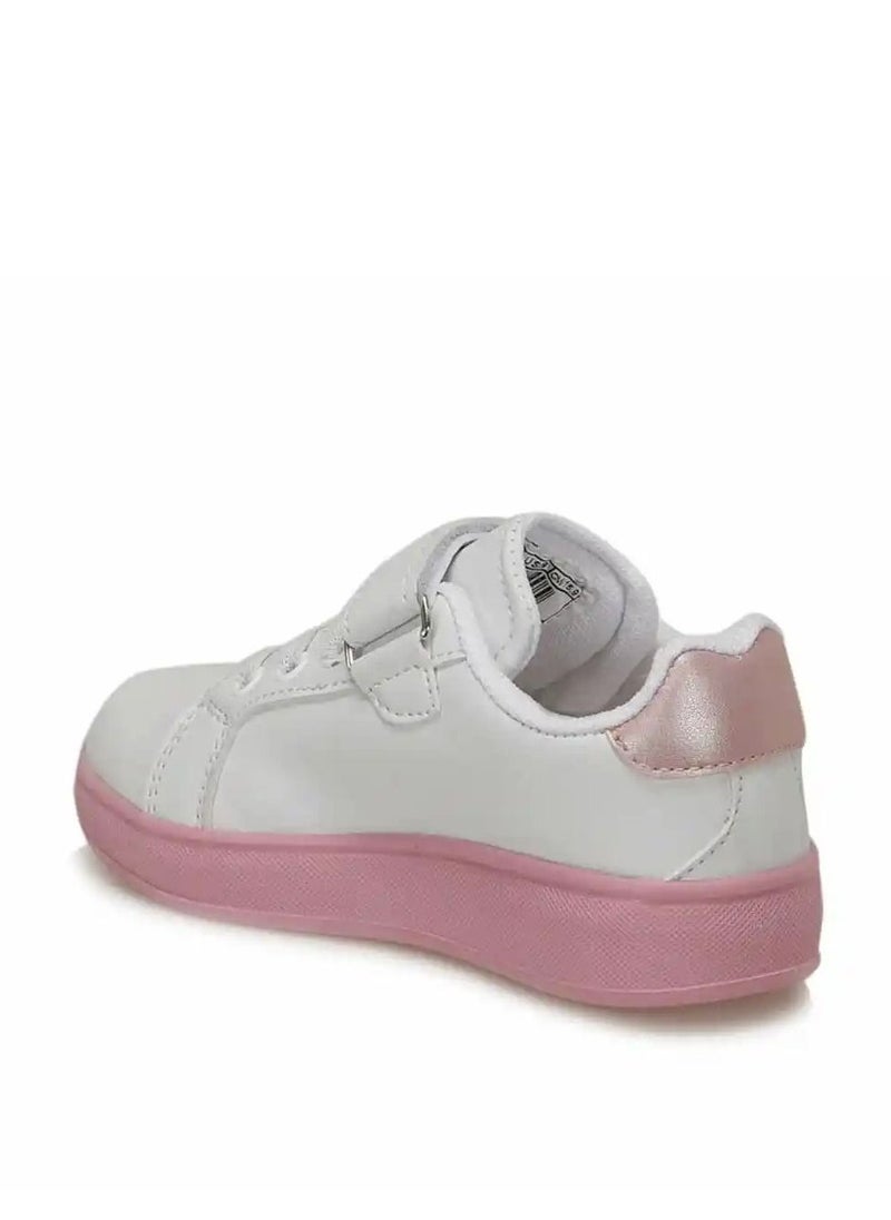SouqBazar  Girls White and Pink Sneakers  - Image 2