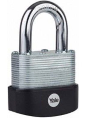 Yale Protector Series Laminated Padlock 55 mm Two Way Silver - White 1 Piece  - Image 3