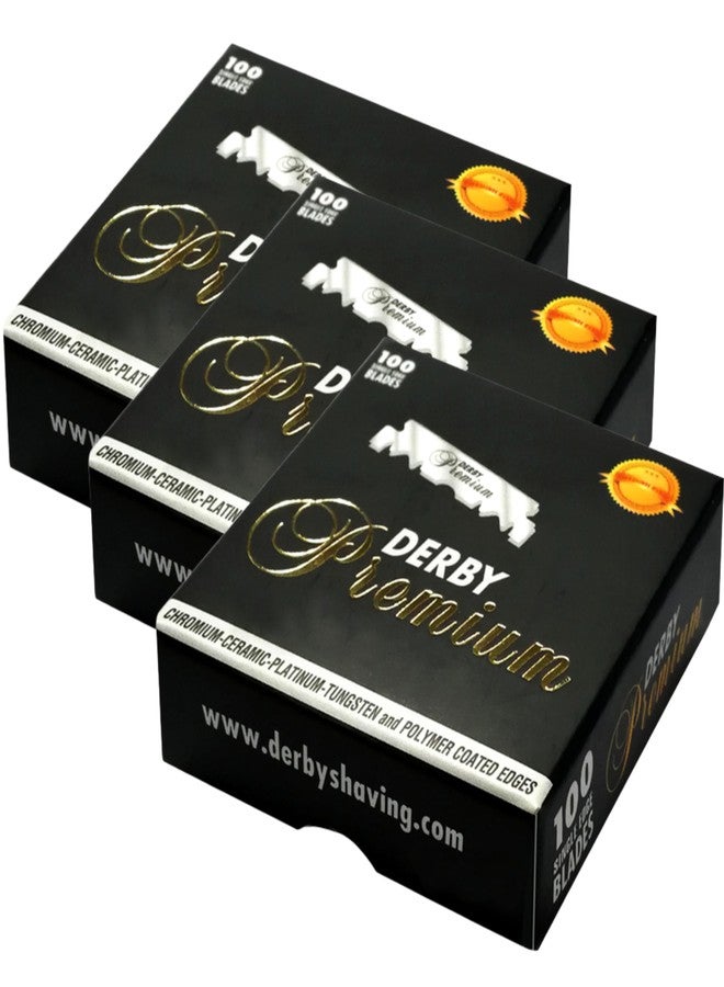 Derby Premium Single Edge Razor Blades for straight razor (300) - Image 1