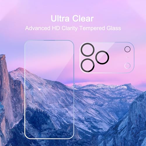Ailun 3 Pack Screen Protector for iPhone 17 Pro Max [6.9 inch] + 3 Pack Camera Lens Protector with Installation Frame,Dynamic Island Compatible,Case Friendly[Not for iPhone 17/17 Pro/iPhone Air] - Image 3