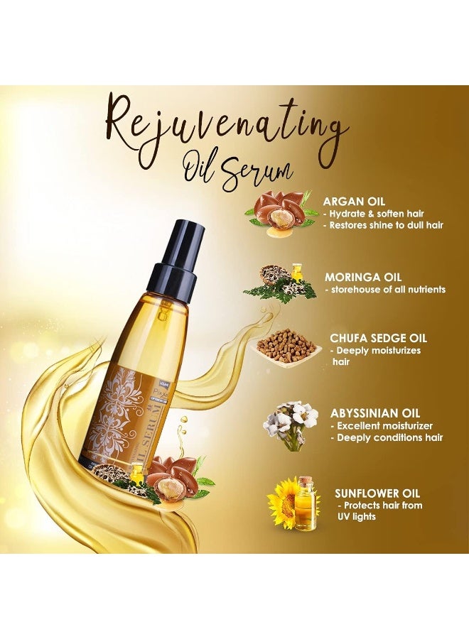 Lolane Pixxel Optimum Care Rejuvenating Oil Serum for Severely Dry & Damaged Hair, 127 ml - Image 4