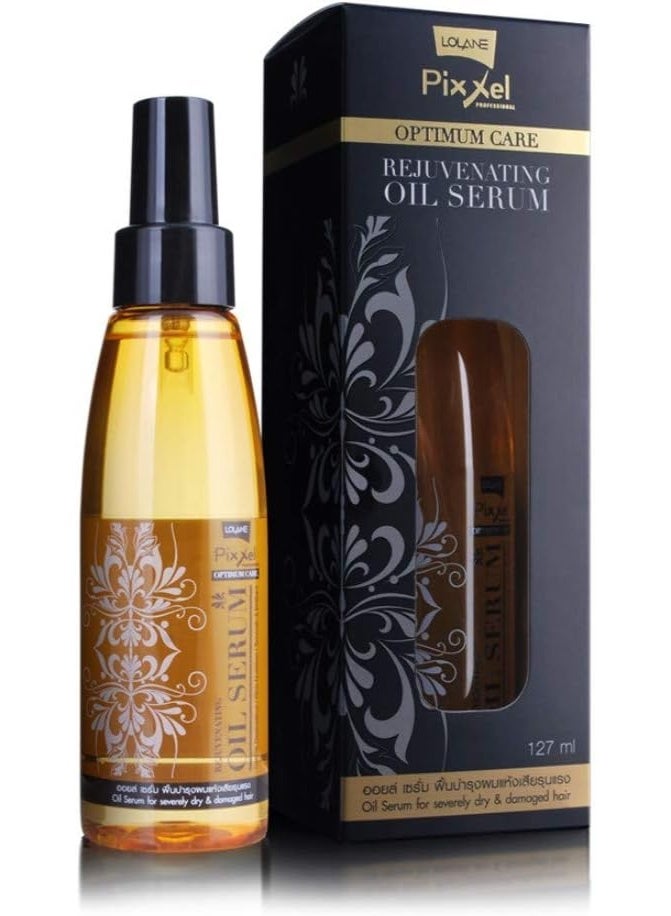 Lolane Pixxel Optimum Care Rejuvenating Oil Serum for Severely Dry & Damaged Hair, 127 ml - Image 1