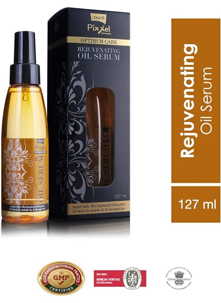 Lolane Pixxel Optimum Care Rejuvenating Oil Serum for Severely Dry & Damaged Hair, 127 ml - Image 2