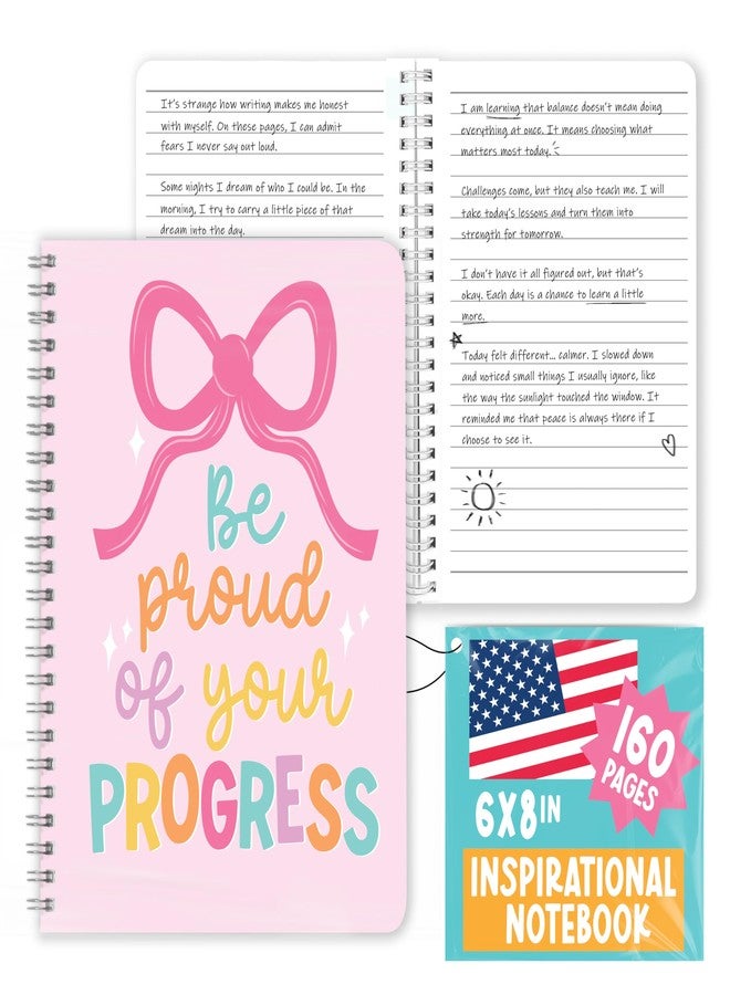 Hadley Designs Inspirational Notebooks For Women - Motivational Journal for Women, Inspirational Journal for Woman, Motivational Notebook for Writing, Blank Positive and Spiritual Notebooks with Quote - Image 1