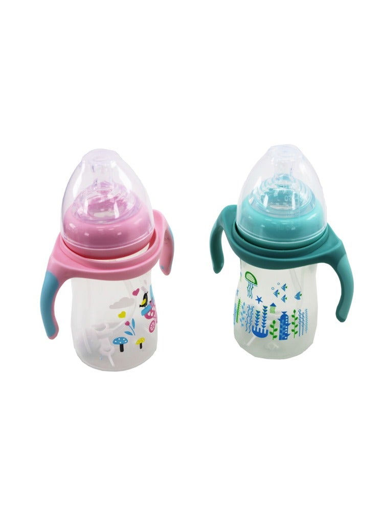 Pretty Baby Feeding Bottle 180ml in PVC Box Mix Color Assortment - Image 1