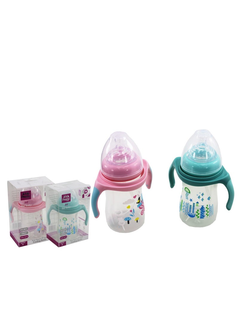 Pretty Baby Feeding Bottle 180ml in PVC Box Mix Color Assortment - Image 2