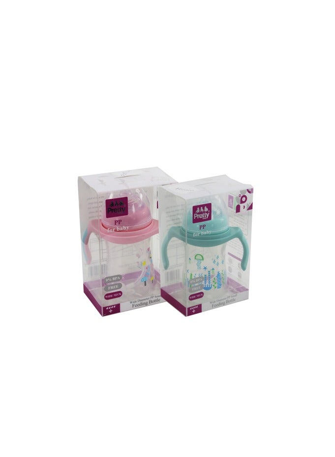 Pretty Baby Feeding Bottle 180ml in PVC Box Mix Color Assortment - Image 3