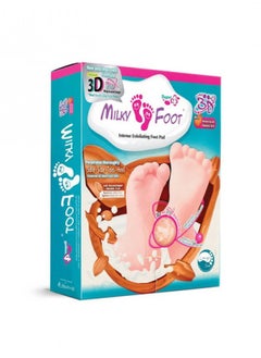 Milky Foot 3D Super  Intense Exfoliating Foot Pad  Large Size  - Image 1