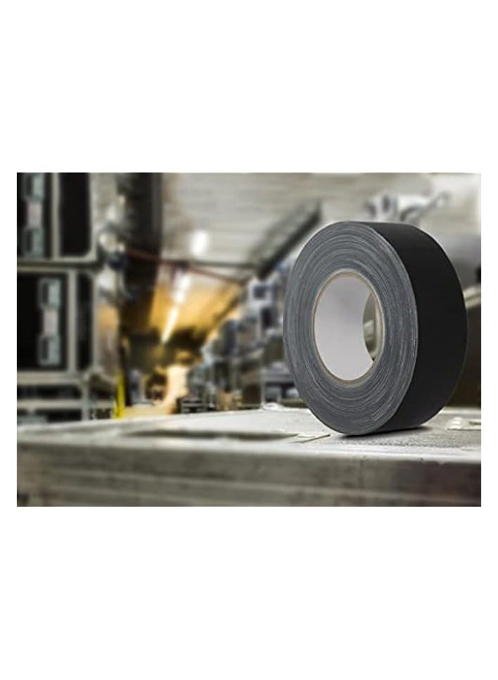 erorex Tape, Matt-finished, Waterproof, Non-Reflective, Tears Easily, Leaves No Residue, Professional Grade for Production & Events - Made in South Korea (48mm x 50m, Matt Black, Pack of 1)  - Image 4