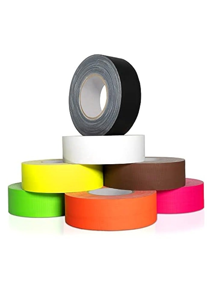 erorex Tape, Matt-finished, Waterproof, Non-Reflective, Tears Easily, Leaves No Residue, Professional Grade for Production & Events - Made in South Korea (48mm x 50m, Matt Black, Pack of 1)  - Image 2