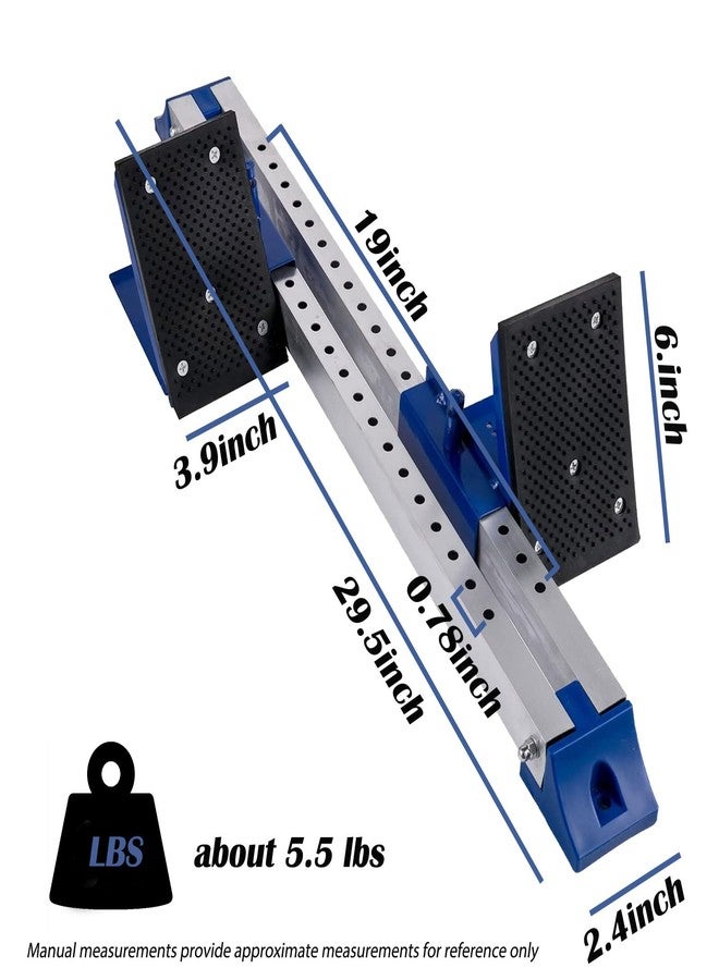 Vaolvpant 30 Inch Premium Starting Blocks for Track and Field Portable Lightweight Aluminum Starter Block Suitable for Youth Running Enthusiasts Outdoor Indoor Use for Enhance Speed - Image 3