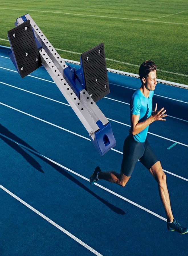 Vaolvpant 30 Inch Premium Starting Blocks for Track and Field Portable Lightweight Aluminum Starter Block Suitable for Youth Running Enthusiasts Outdoor Indoor Use for Enhance Speed - Image 2