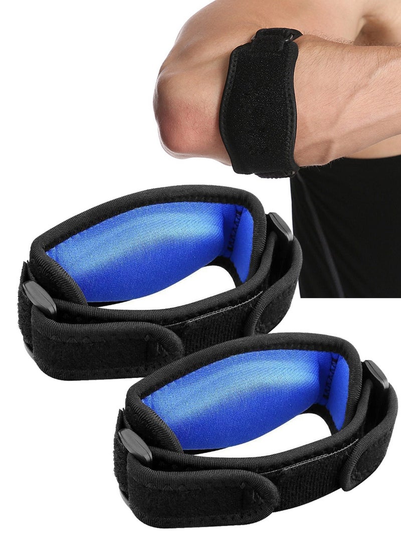 1 Pairs Tennis Golfers Elbow Support Arm Band Elbow Brace Wrap for Men & Women - Image 1