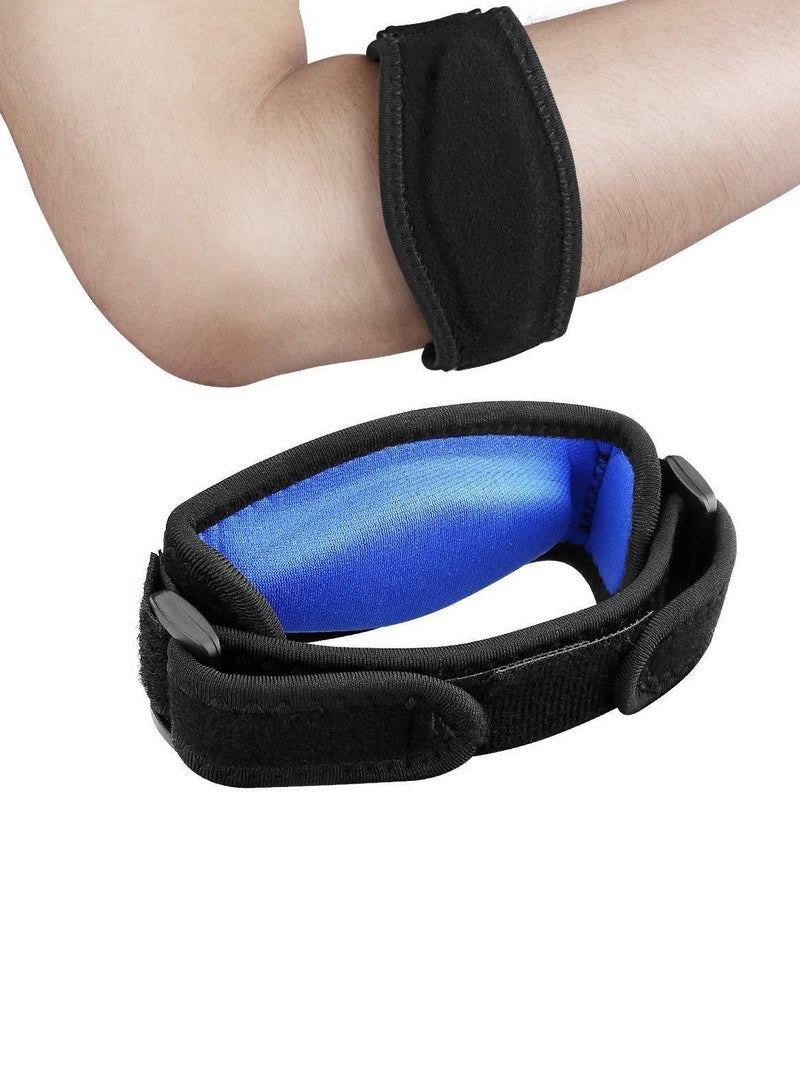 1 Pairs Tennis Golfers Elbow Support Arm Band Elbow Brace Wrap for Men & Women - Image 2