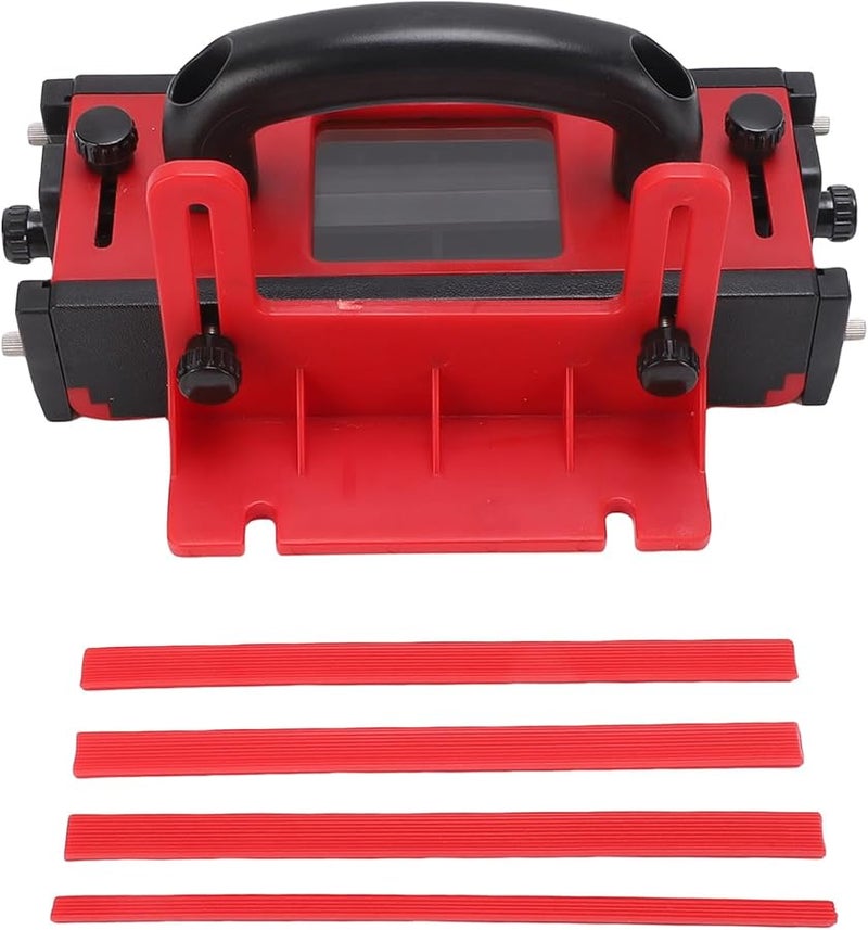 منشار الطاولة بدفع كتلة بنافذة شفافة 4 شرائط غير قابلة للانزلاق قابلة للاستبدال 6 خطافات ذيلية - Image 1