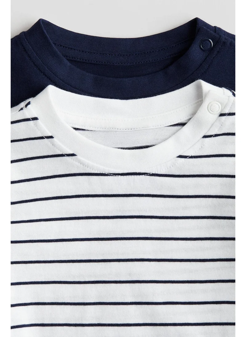 H&M 2-pack long-sleeved jersey tops