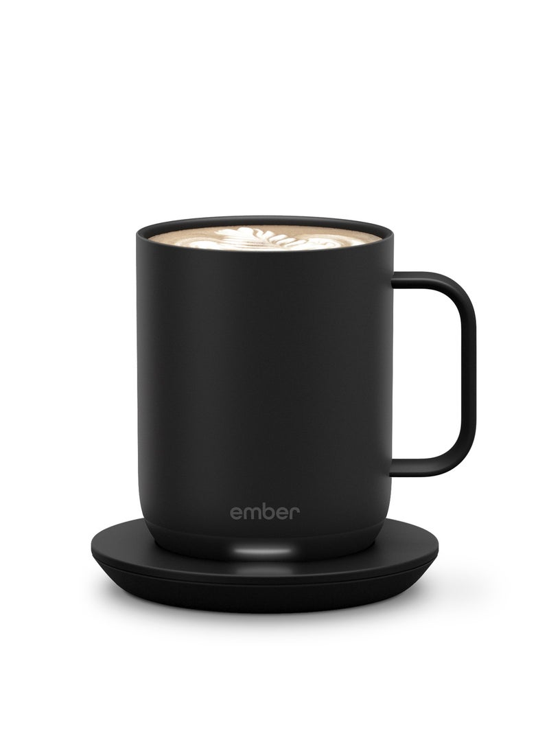 Ember Mug 2 10OZ / 295ML | Temperature Control Mug, Vacuum Insulated Stainless Steel Smart Cup for Coffee, Tea, Water, 90Min Battery Life, iOS/Android - Black - Image 1