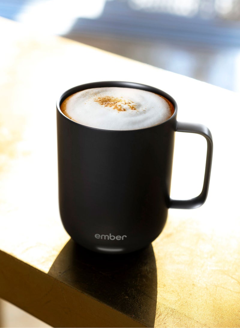Ember Mug 2 10OZ / 295ML | Temperature Control Mug, Vacuum Insulated Stainless Steel Smart Cup for Coffee, Tea, Water, 90Min Battery Life, iOS/Android - Black - Image 4