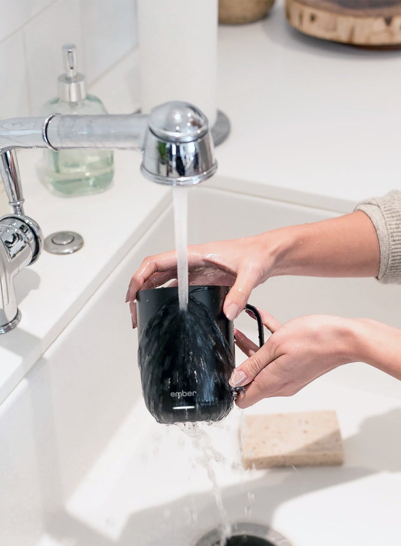 Ember Mug 2 10OZ / 295ML | Temperature Control Mug, Vacuum Insulated Stainless Steel Smart Cup for Coffee, Tea, Water, 90Min Battery Life, iOS/Android - Black - Image 5