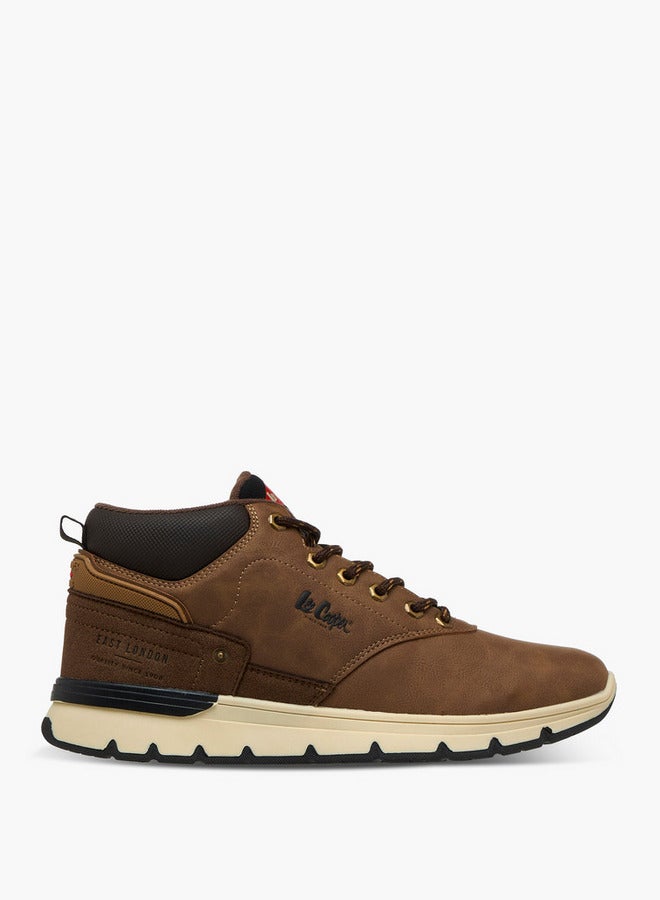 Lee Cooper Men's Panelled Lace-Up Chukka Boots - Image 3