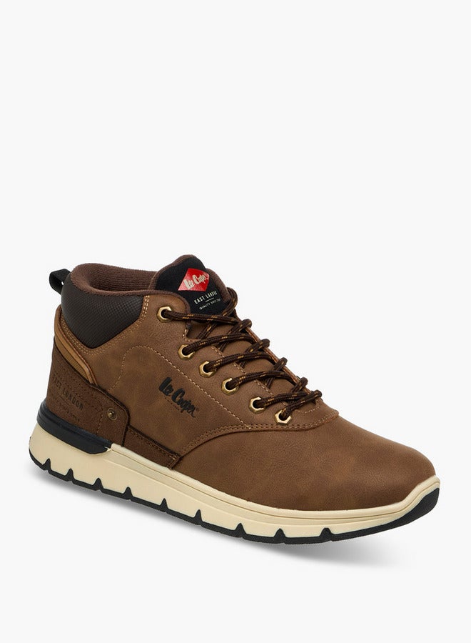 Lee Cooper Men's Panelled Lace-Up Chukka Boots - Image 2