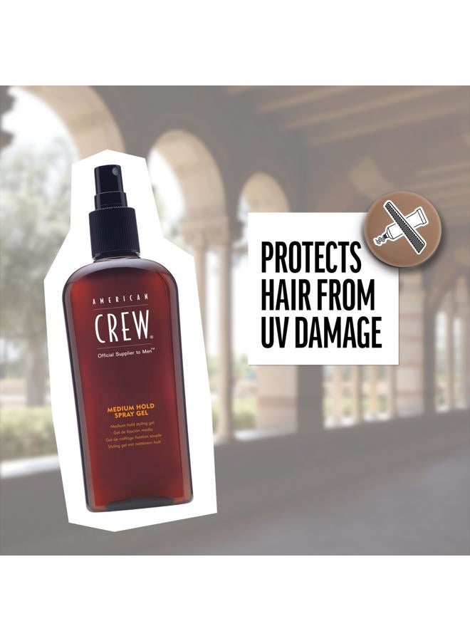 AMERICAN CREW بخاخ شعر أمريكان كرو للرجال، تثبيت متوسط، 8.45 أونصة سائلة - Image 4