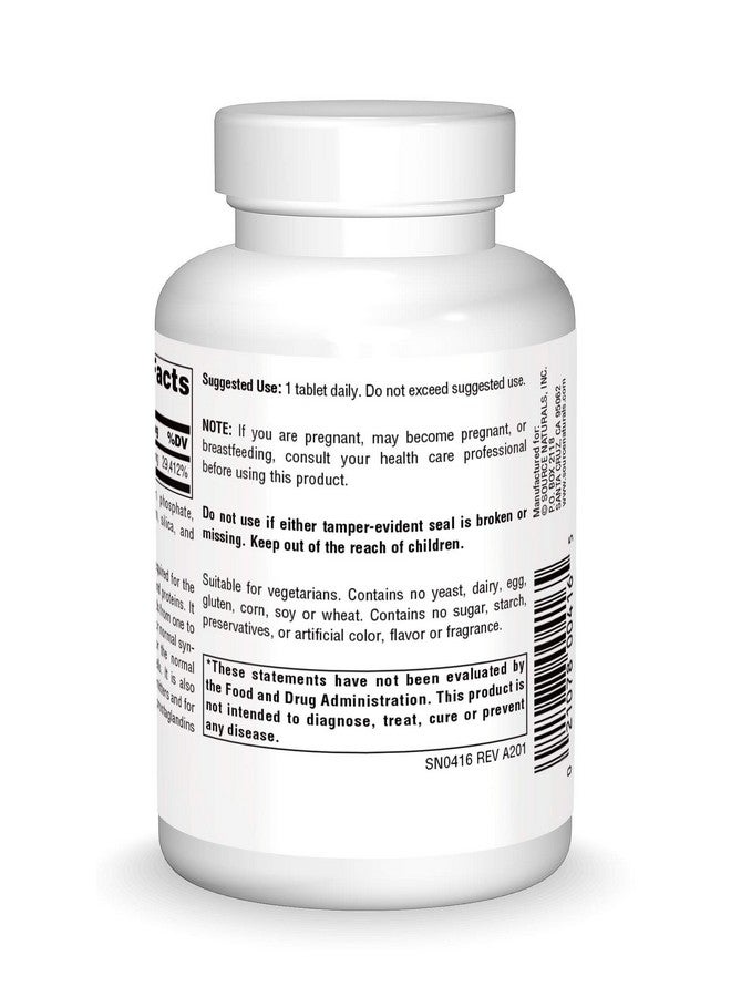 Source Naturals Vitamin B6 500 Mg Immune System Support 100 Tablets - Image 3